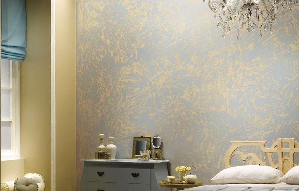 Sponging : Wall Texture Painting Design