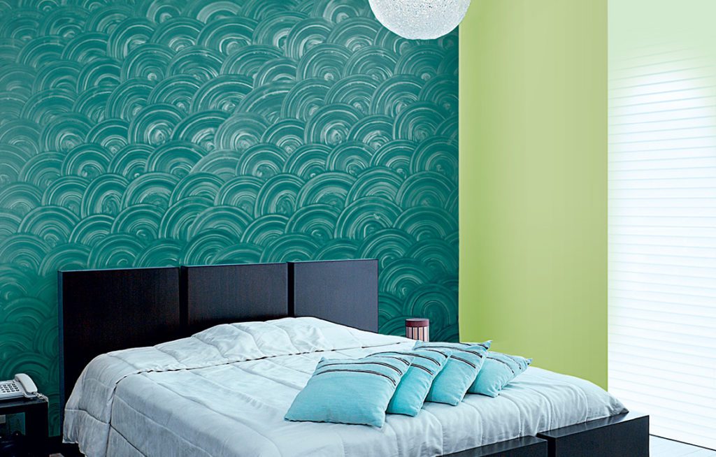 Disk : Wall Texture Painting Design